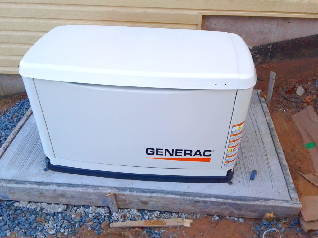 Generator Outside House